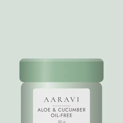 Aloe & Cucumber Oil-free Gel Cream — label detail
