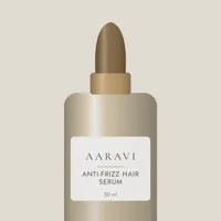 Anti-frizz Hair Serum — label detail