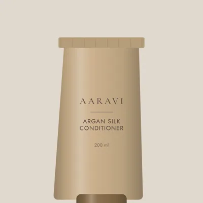 Argan Silk Conditioner — label detail