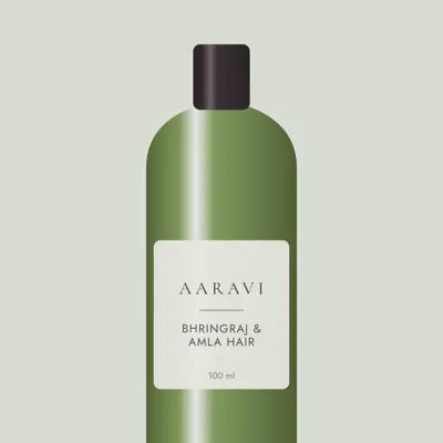 Bhringraj & Amla Hair Oil — label detail