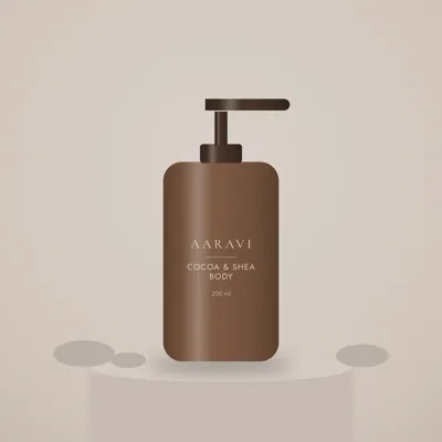 Cocoa & Shea Body Lotion — styled