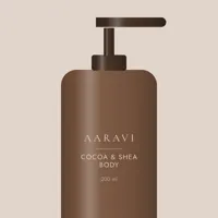 Cocoa & Shea Body Lotion — label detail
