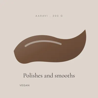 Coffee & Walnut Body Scrub — texture and key ingredients
