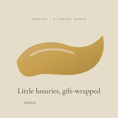 Festive Mini Discovery Set — texture and key ingredients