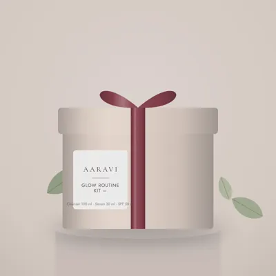 Glow Routine Kit — Cleanse, Treat, Protect — styled