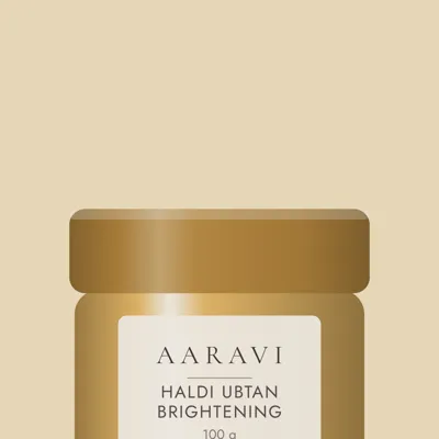 Haldi Ubtan Brightening Mask — label detail