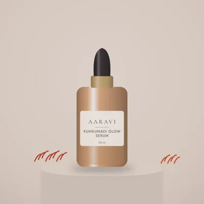 Kumkumadi Glow Serum — styled