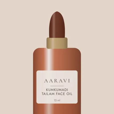 Kumkumadi Tailam Face Oil — label detail