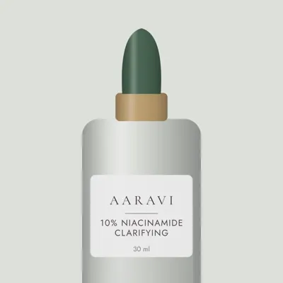 10% Niacinamide Clarifying Serum — label detail