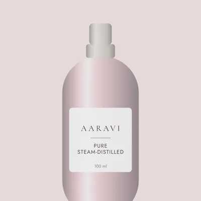 Pure Steam-distilled Rose Water — label detail