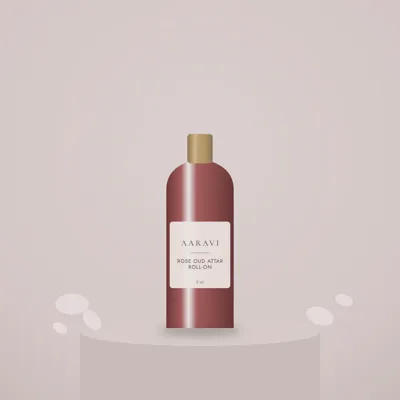 Rose Oud Attar Roll-on — styled