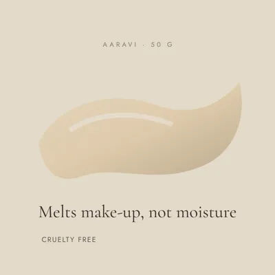 Saffron Melting Cleansing Balm — texture and key ingredients