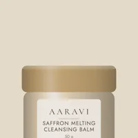 Saffron Melting Cleansing Balm — label detail