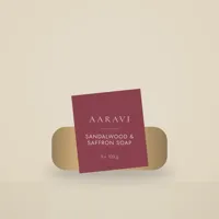 Sandalwood & Saffron Soap (Pack of 3) — product