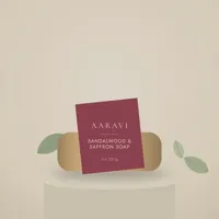 Sandalwood & Saffron Soap (Pack of 3) — styled