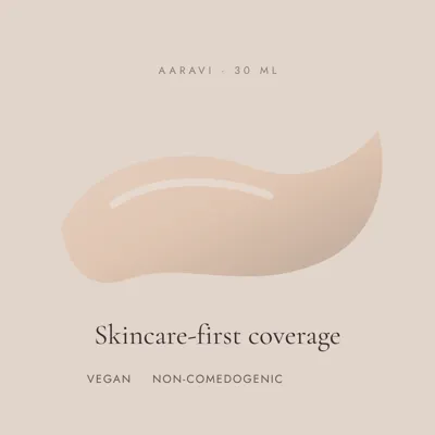 Skin Tint Serum Foundation — texture and key ingredients