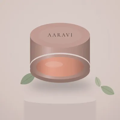 Soft Glow Powder Blush — styled