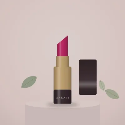 Velvet Matte Lipstick — styled